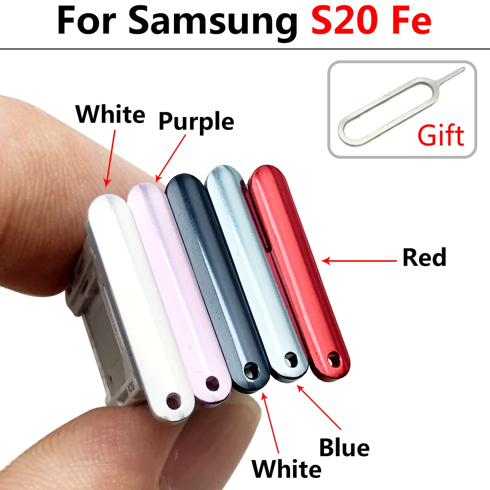 Per Samsung S20 Fe Supporto Per Slot Per Vassoio Sim Lettore Sd Per Samsung S21 Vassoio Per Scheda Sim Supporto Doppio Con Strumenti Di Sostituzione