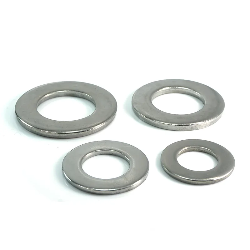Luhuichang 5-100 шт плоская шайба M1.6 M2 M2.5 M3 M4 M5 M6 M8 M10 M12 M14 M16 M18 M20 шайбы из нержавеющей стали