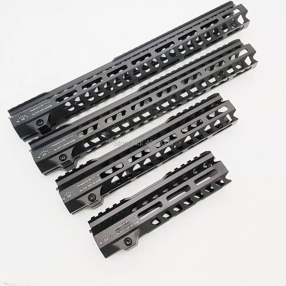 MLOK handguard Free Float Super Slim ar 15 Handguard Quad Rail стальная гайка. 223 для AR 15 M4 M16 7 10 12 13,5 15 дюймов