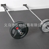 wall mounted t bar row platform 360 degree rotation fitness gym home squat deadlift core strength trainer barbell bar attachment