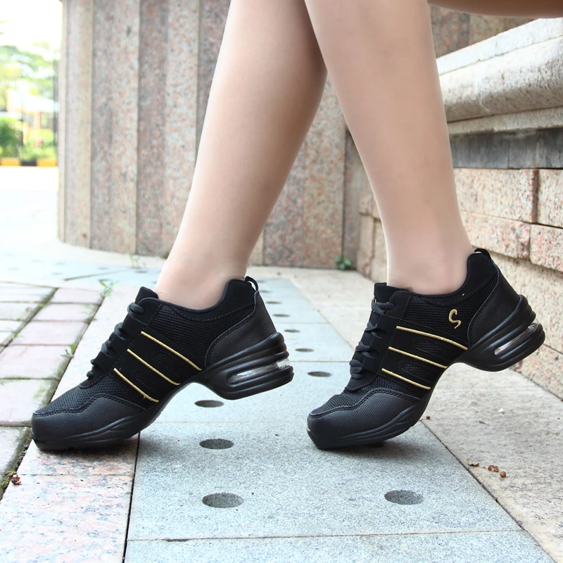 Женская танцевальная обувь Женские кроссовки для джазовых танцев