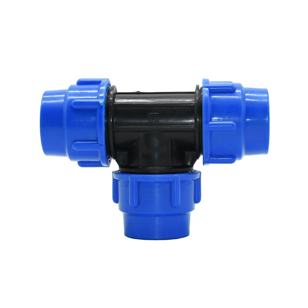 

DN32 DN40 DN50 PVC PE Tube Tee Water Splitter 40MM 50MM 63MM T-Shaped Connector Water Supply Tube Fittings 1pcs
