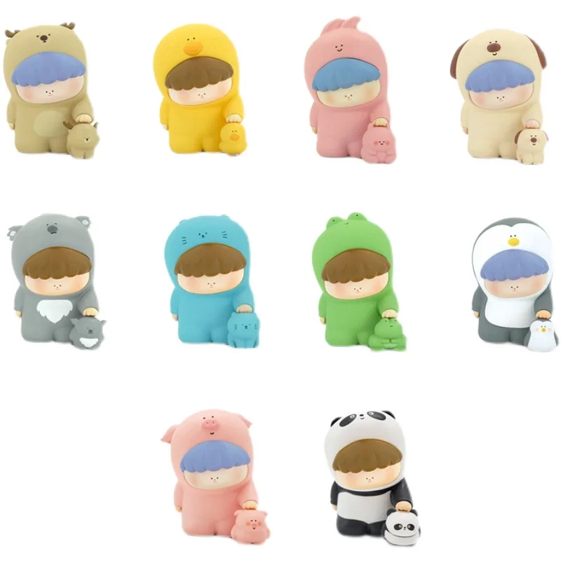 

Blind Box Toy Doll Original Be With You Series 12 Random Kawaii Surprise Anime Models Guess 10 PVC Dolls/Set of Gift Boxes
