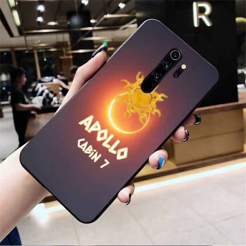 Чехол для телефона Percy Jackson черный мягкий силиконовый чехол Redmi Note 8 8A 8T 7 6 6A 5 5A 4 4X 4A