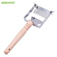 greenvive uncapping scraper beekeeping tool stainless steel uncapping fork honey collecting scrapers