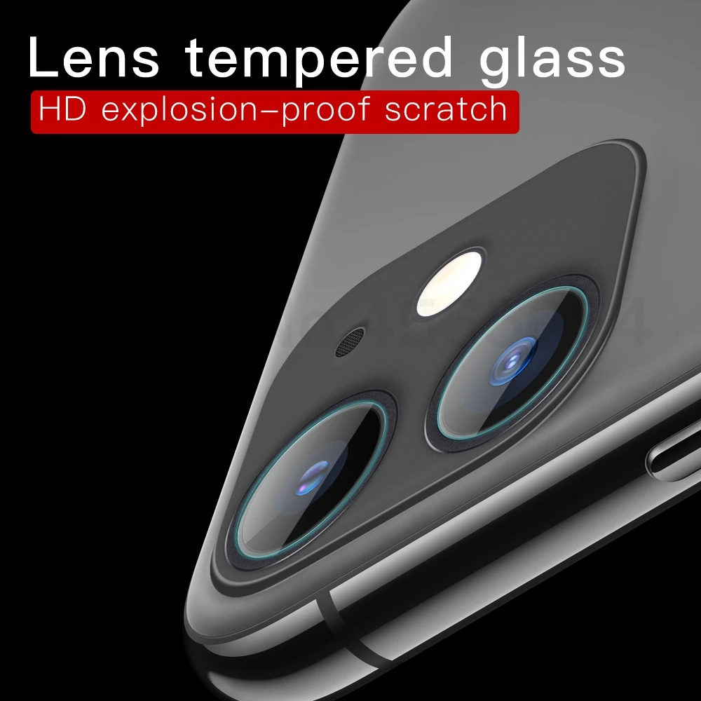 Задняя камера 9D для iphone 11 2019 5 8 6 1 дюйма XS Max XR X 7 Plus Защитная пленка экрана камеры