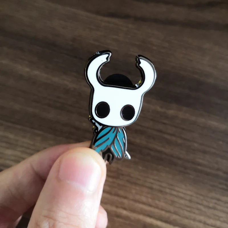 Игра Hollow Knight эмали штырь странник отворот Hornet значок косплея металлическая