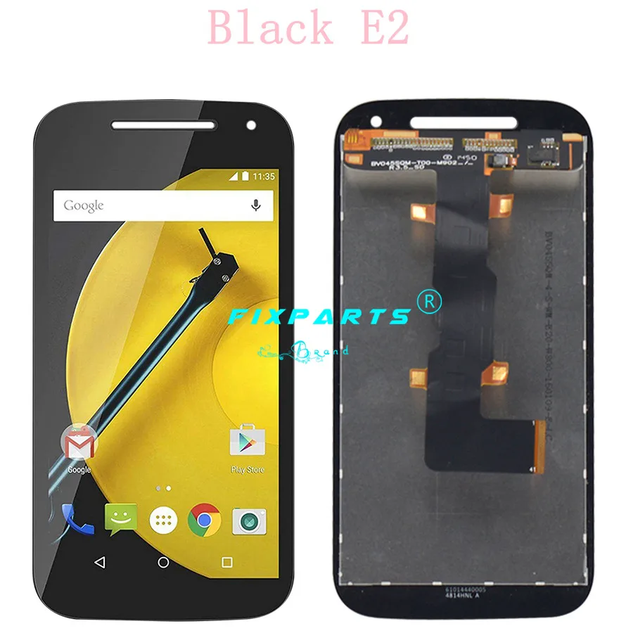 New Display For Motorola moto e2 xt1505 lcd display XT1524 XT1527 XT1511 touch screen digitizer full assembly replacement parts | Мобильные