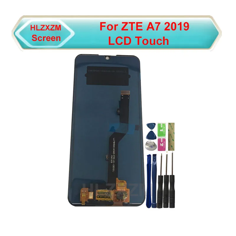 Черный ЖК-дисплей 6 09 дюйма для ZTE Blade A7 2019 P963F02 и сенсорный экран дигитайзер сенсор