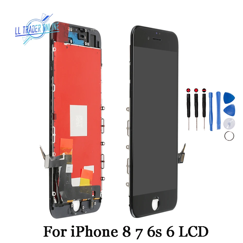 LL TRADER класс AAA Pantalla ЖК-дисплей для iphone 8 7 6s 6 дисплей экран Замена для iphone 8 7 6s 6 ЖК сенсорный дигитайзер сборка