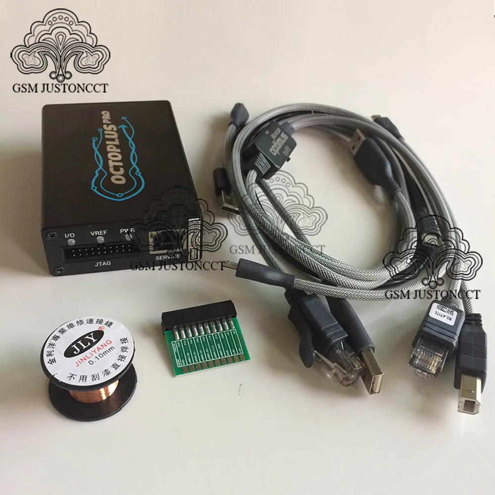NEW Original Octoplus Pro Box 8 in 1 Cable (optimus /C3300k/micro...) Adapter Set For Samsung ( Activated for Sam+ eMMC/JTAG )-2