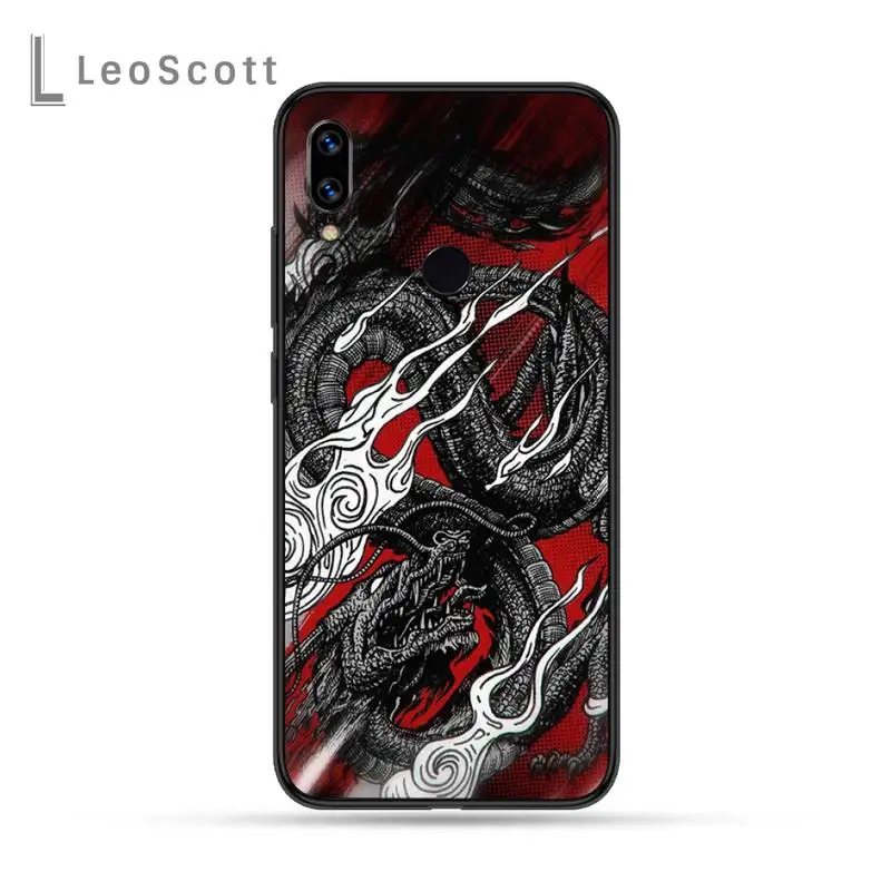

Dragon Phone Case For Xiaomi Redmi Note 4 4x 5 6 7 8 pro S2 PLUS 6A PRO