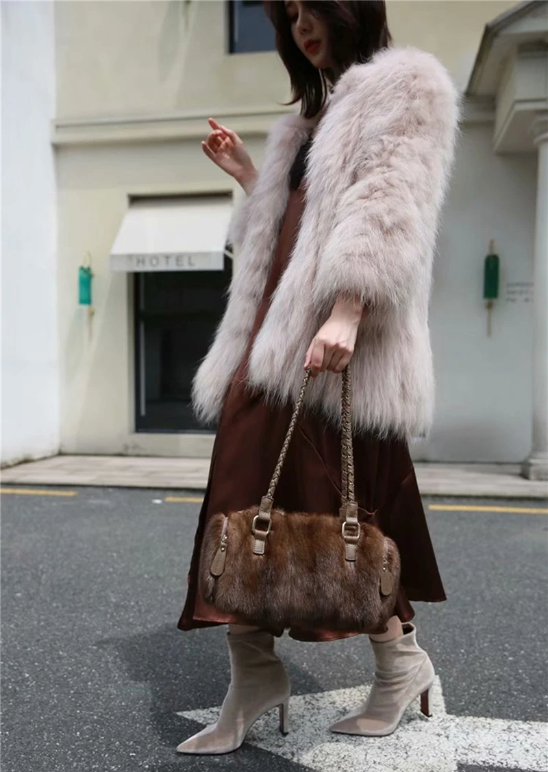 Элегантные женские сумки IANLAN из натуральной овечьей кожи винтажные через плечо