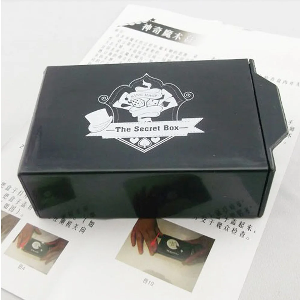 Секретная коробка волшебные трюки Stgae Close Up Magic Myatery Box|magic tricks|fire magiccoin magic |