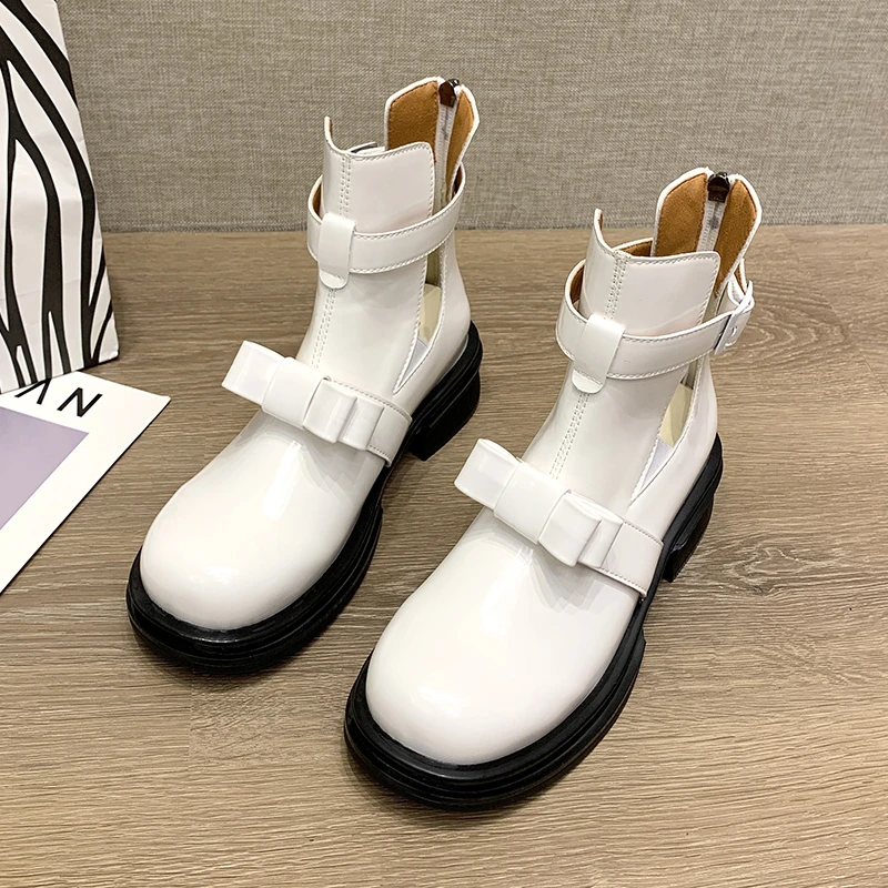 

Женские винтажные туфли на толстой подошве, водонепроницаемые туфли на высоком каблуке, осень 2021