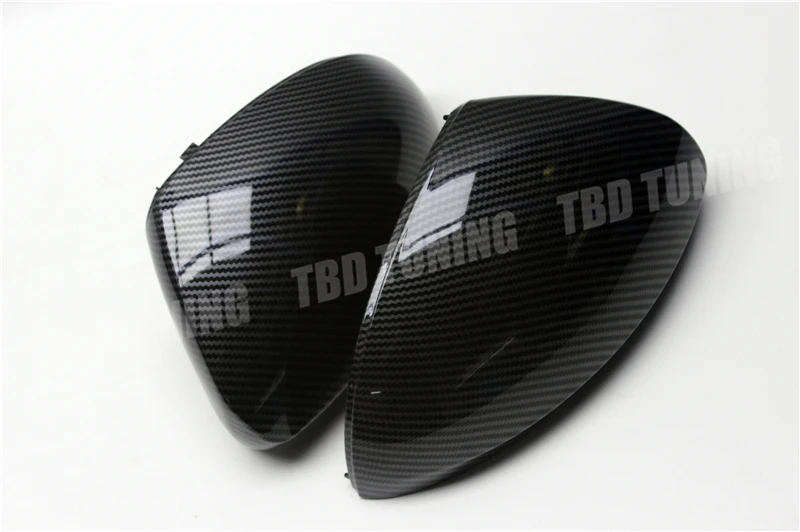 Карбон Зеркало Обложка для Volkswagen VW Tiguan Sharan зеркало заднего вида Cover2009 2010 2011 2012 2013