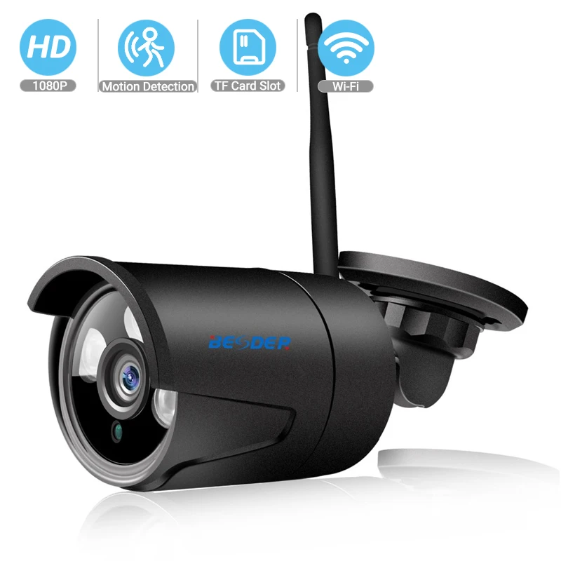 Беспроводная ip камера BESDER Yoosee 1080P 960P 720P со слотом для sd карты 128G P2P RTSP с