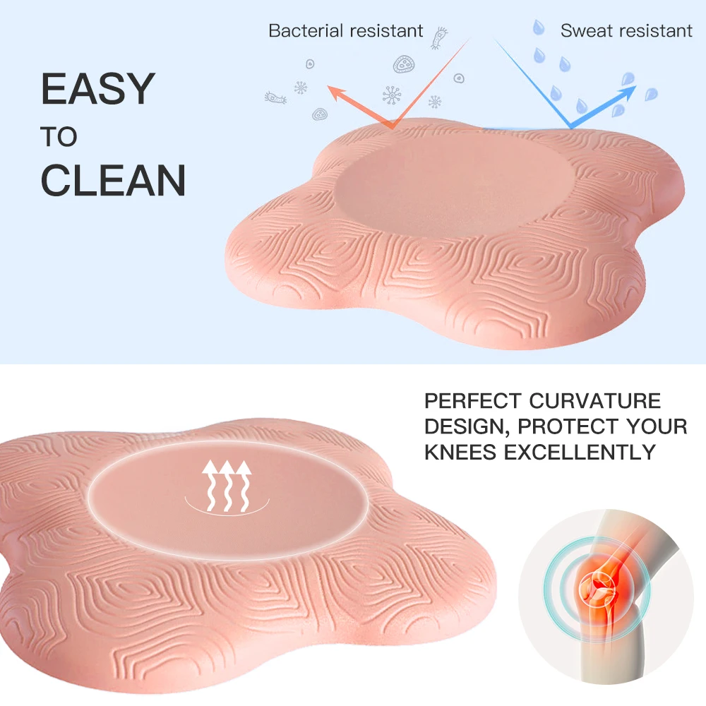 

Yoga Knee Pads Thick Soft Cushion Mats Kneeling Support Knees Wrists Hand Elbows Protect Pad Yoga Pilates Exercise Knee Pad
