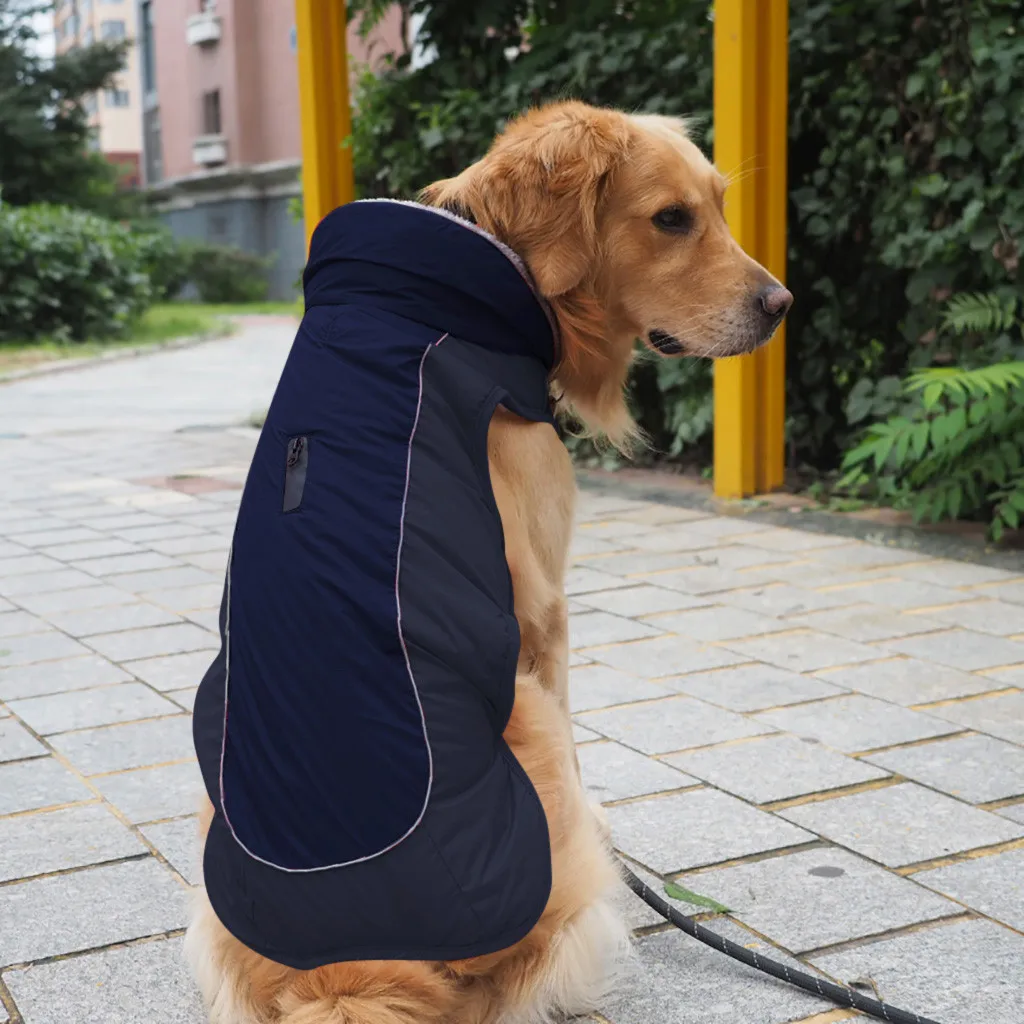 Хит продаж! Одежда для собак светоотражающий водонепроницаемый жилет домашних