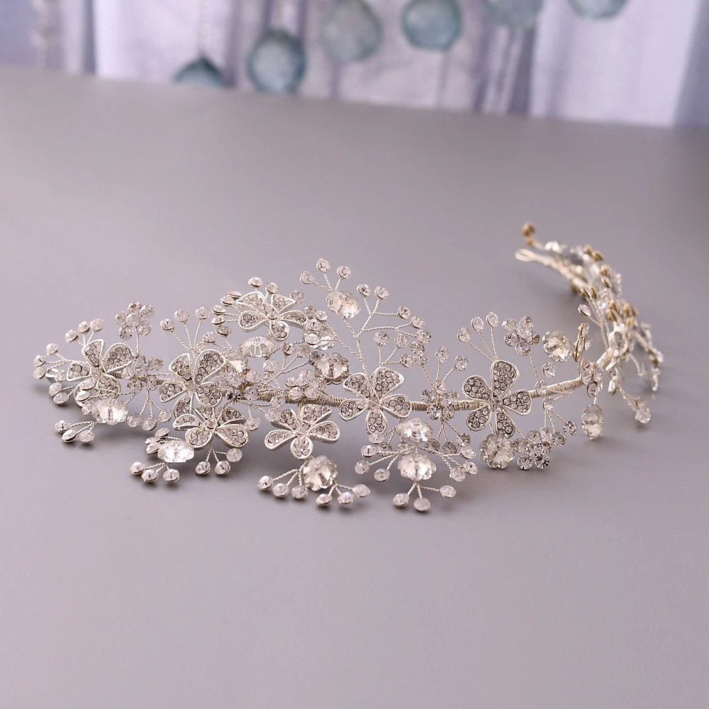 HP273 Потрясающие Свадебные аксессуары для волос свадебные украшения свадебная