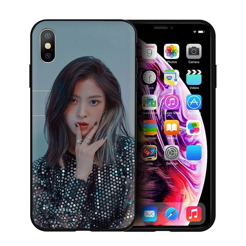 B12 EWAU ITZY K силиконовый чехол для телефона iPhone 5 5S SE 6 6s 7 8 plus X XR XS Max - Цвет: B12