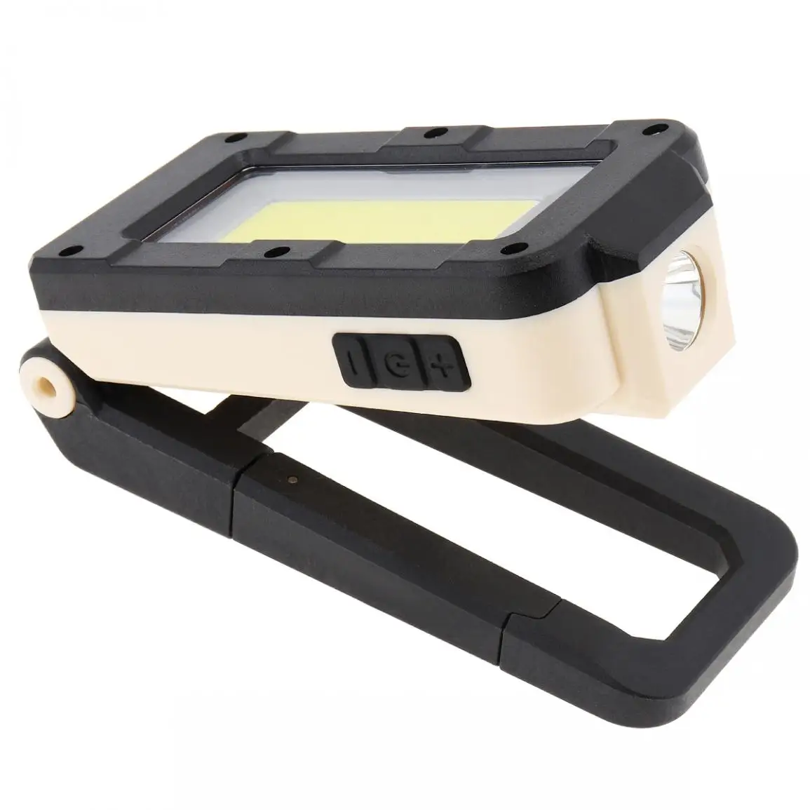 

12.6CM XPE+COB LED Folding Rechargeable Portable Lamp Working Spotlights Tent Light with Hook for Camping Hiking Emergency