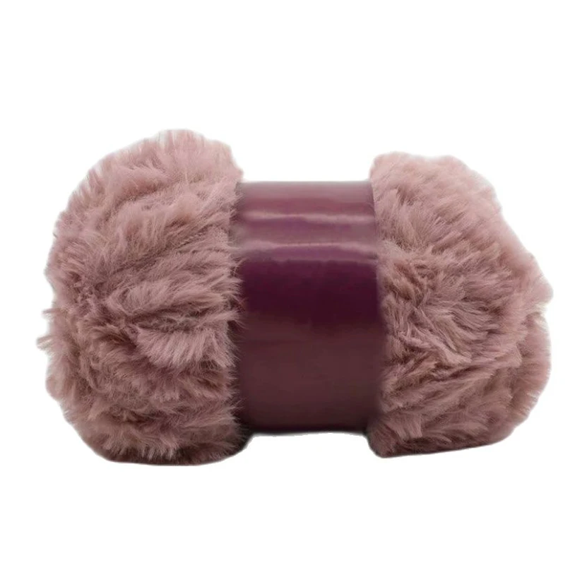 100g с искусственным мехом пряжа шерстью норки длинные плюшевые удобные мягкие