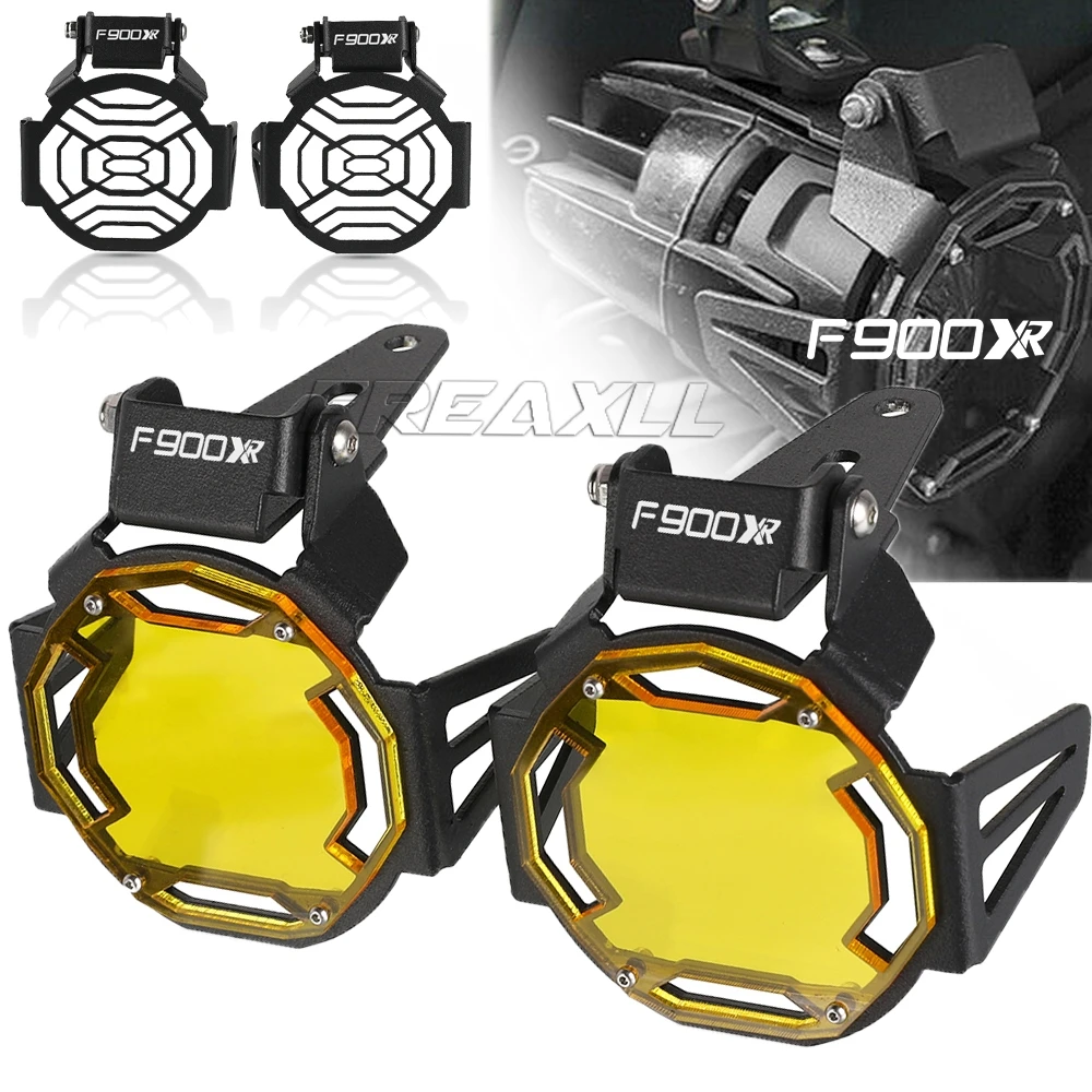

F 900 R XR F900 900R 900XR fog lights lamp cover For BMW F900R F900XR 2020 2021 Motorbike Protector Guard Lamp Cover Accessories