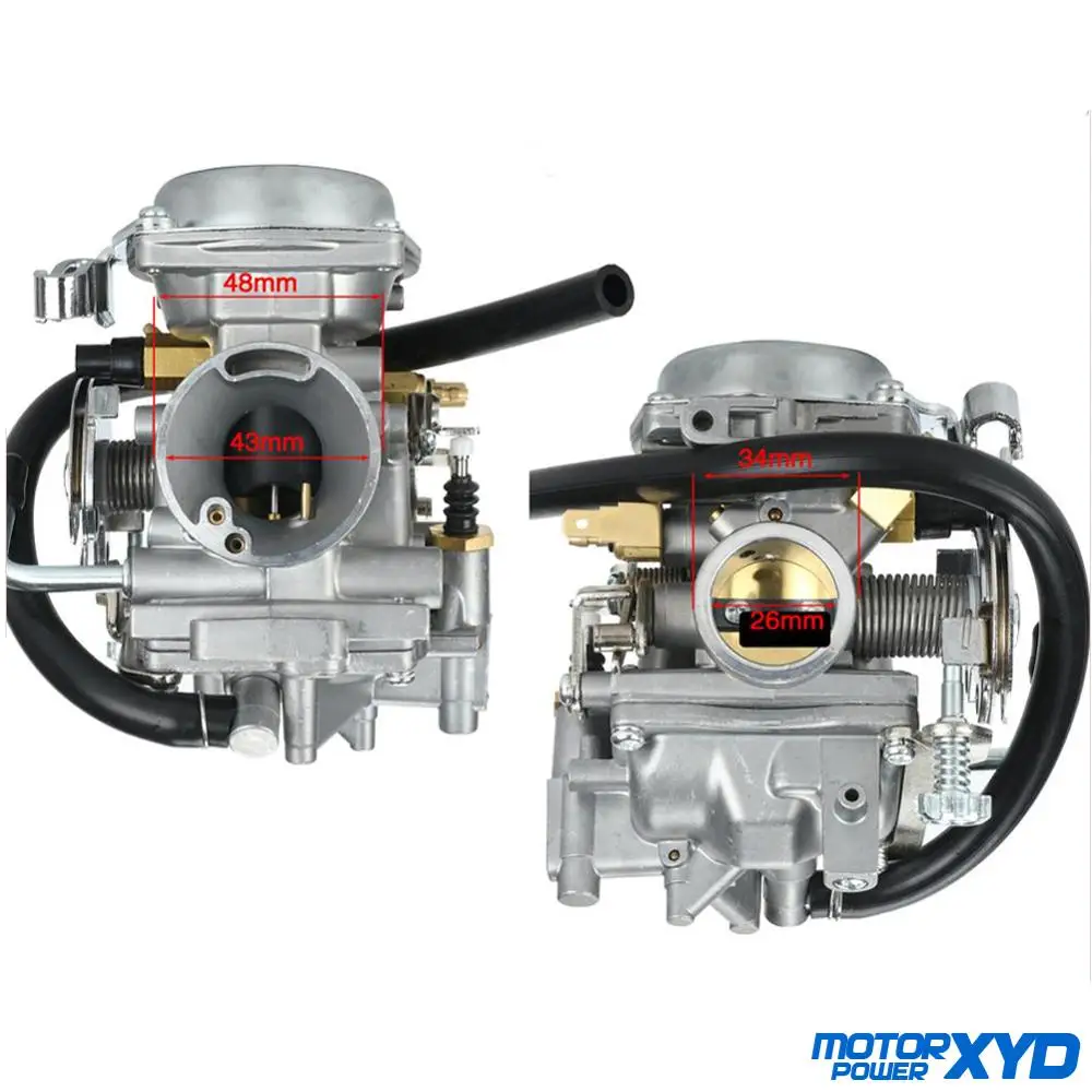 Мотоцикл 26 мм Карбюратор Carb ПОДХОДИТ для YAMAHA XV125 XV250 Route 66 V Star 250 Virago МОТОЦИКЛ