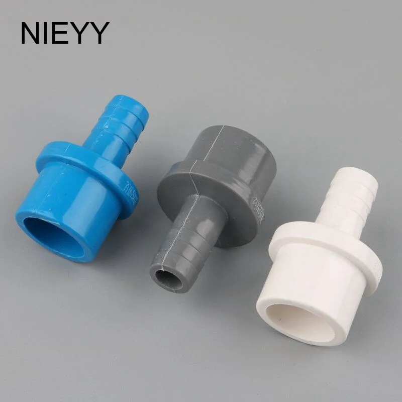 5 шт. от NIEYY 25 мм до 12/16 соединитель шланга PVC быстрый твердая трубка пластиковая
