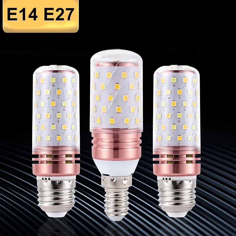 

E27 E14 10W 15W 20W SMD2835 Lampadina Della Candela del Led 220V 230v Risparmio Energetico Caldo/Bianco freddo LED Del Cereale D