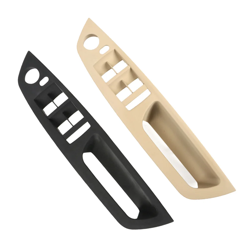 

Car Front Right Door Inner Handle Trim Cover Switch Panel Frame Car Interior Pull Inner for BMW X6 E71 08-14
