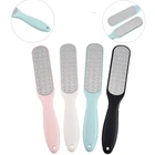 4 цвета двухсторонняя пилка для ног профессиональная Рашпиль терка для пятки твердая омертвевшая кожа средство для удаления мозолей педикюр пилка для ног терка для педикюра