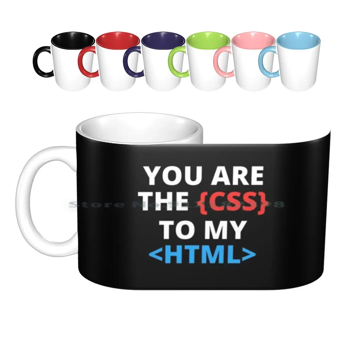 

Керамические кружки You Are The Css To My Html, кофейные чашки, кружка для молока, чая, кружка Geeky Nerd Geek Html Css, романтическое кодирование, наука
