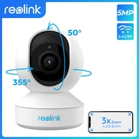 Камера видеонаблюдения Reolink, 5 Мп, PTZ, Wi-Fi, 2,4G/5G, 3-кратный оптический зум, панорамирование/наклон, двусторонняя аудиосвязь, слот для SD-карты