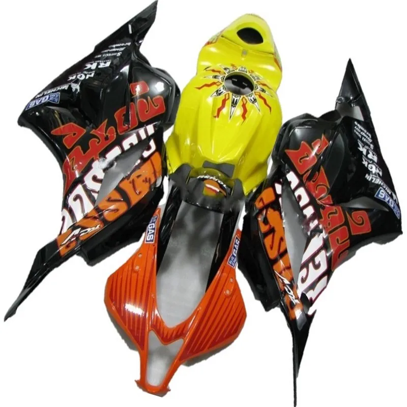 Новый ABS литья под давлением Полный обтекатели пригодный для HONDA CBR600RR F5 2009 2010 2011 2012