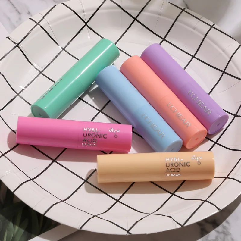 Бальзам для губ с гиалуроновой кислотой долговечный увлажняющий бальзам