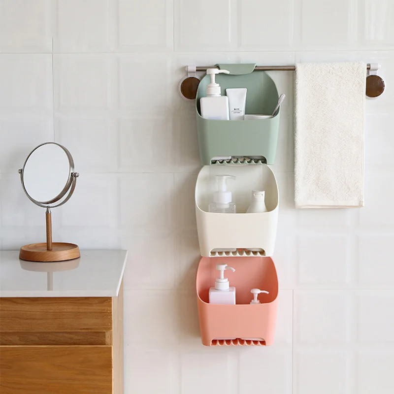 Портативная корзина для ванной подвесной слив кухонный инструмент хранения