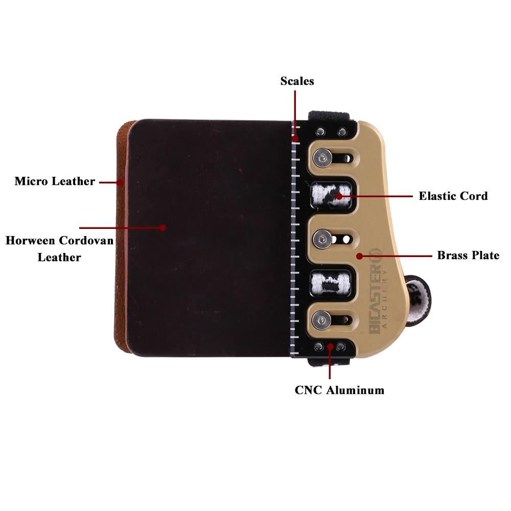 Защитная накладка на палец для стрельбы из кожи и латуни | Спорт развлечения