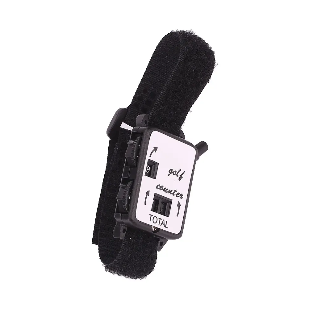 

Golf Club Stroke Counter Score Keeper Watch Shape Plastic Sports Portable