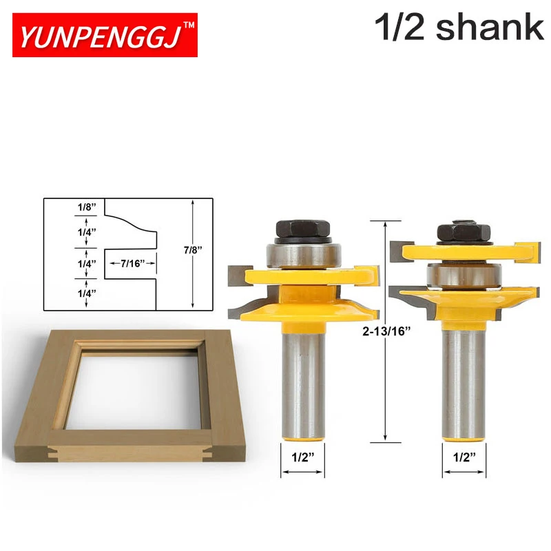 

Ogee Rail & Style, 12 , 3/8 , 1 , 1/2