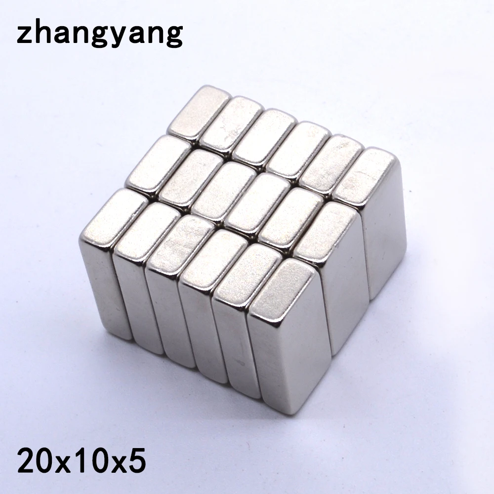 

10Pcs N35Neodymium Magnet Block 30x10x3 20x5x2 25x10x3 20x5x2 30x10x3 20x5x2 25x10x5 25x10x5 30x10x4Block Bar Magnets Rare Earth