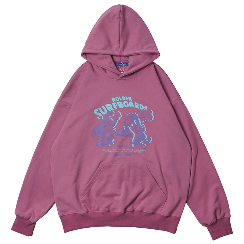 

Мужская толстовка с принтом граффити в стиле Харадзюку, осень 2021, топы оверсайз, Свободный пуловер унисекс для пар, толстовки, верхняя одежд...