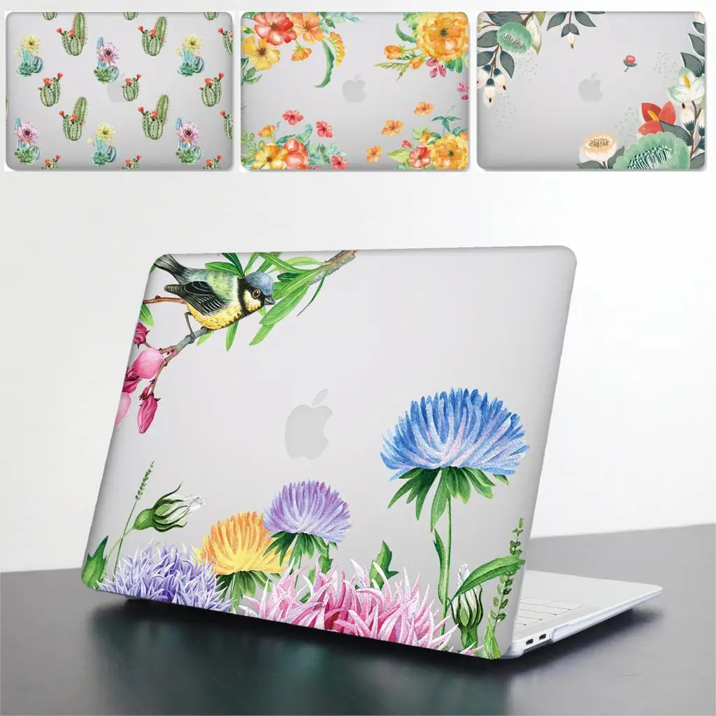 Чехол для ноутбука MacBook Pro 13 дюймов Air A1466 A1369 Retina 11 12 15 touch Bar Touch ID + чехол