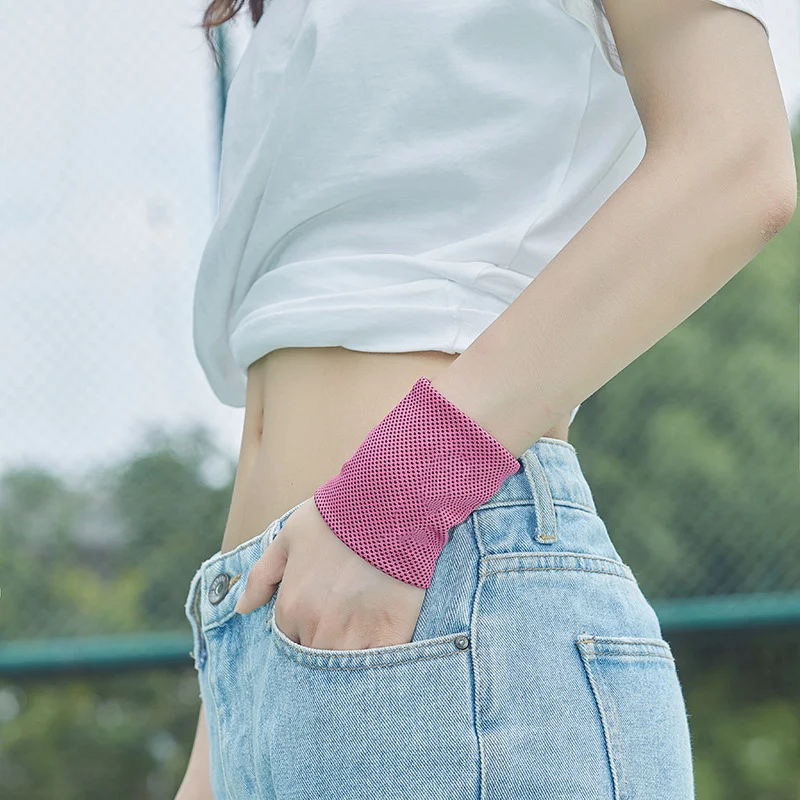 1 шт. браслет на запястье поддержка дышащий охлаждающий спортивный Напульсник