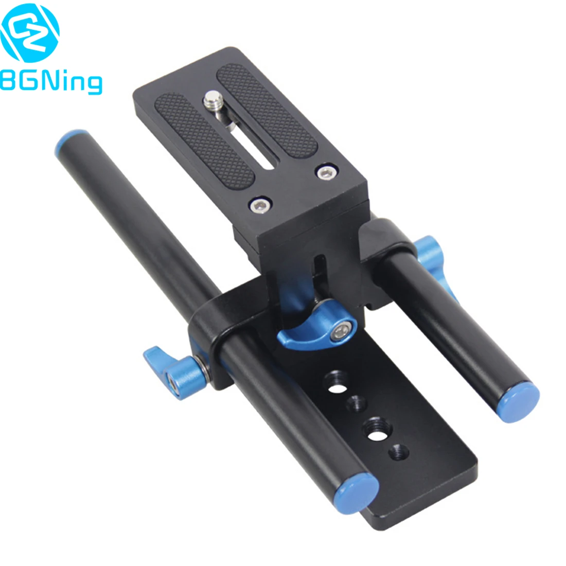 Алюминиевый сплав 15 мм рельсовая штанга Система поддержки опорная пластина 1/4