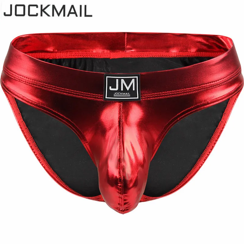 Трусы бикини JOCKMAIL мужские пикантное нижнее белье с U образной выпуклой отделкой
