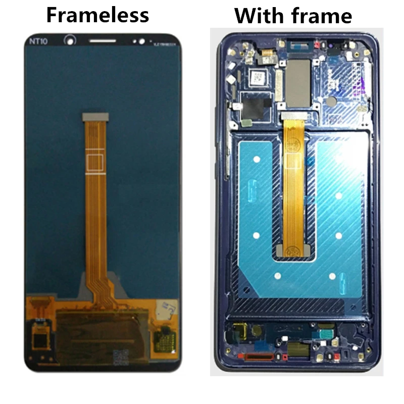 Suitable for Huawei Mate 10 Pro LCD monitor original 6 inch mobile phone OLED screen replacement parts with frame BLA-AL L09 L29 | Мобильные
