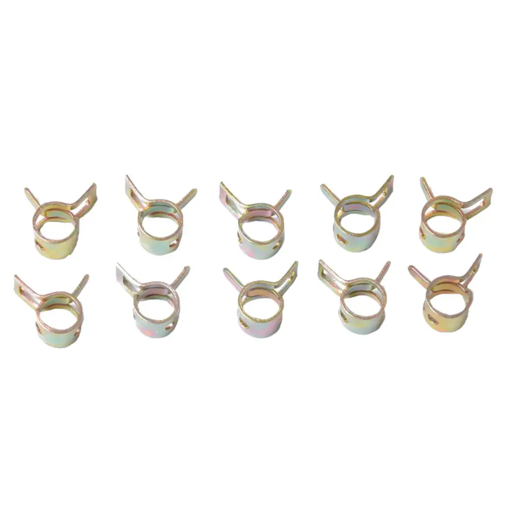 

Spring Clips Vacuum Fuel Oil Hose Line Clamp Low Pressure 18mm 10 Pieces