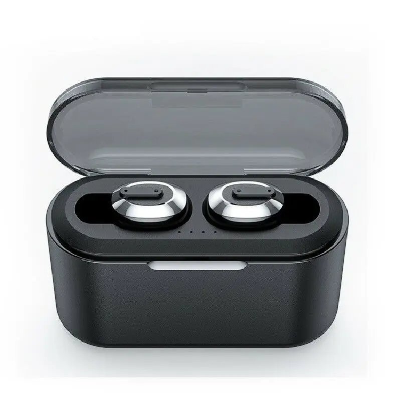 Мини близнецы True Беспроводной наушники в ухо стерео вкладыши TWS с Спортивные